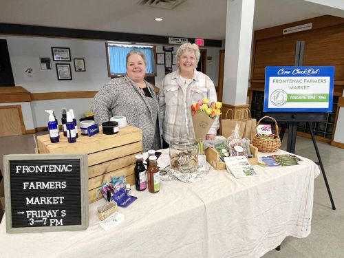 Members from the Frontenac Farmers Market attended the South Frontenac Rec & Leisure Fair.